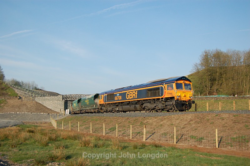 JL - 12.5.16 66708 6M69 Hunslet - Arcow, Arcow Quarry - Arcow branch