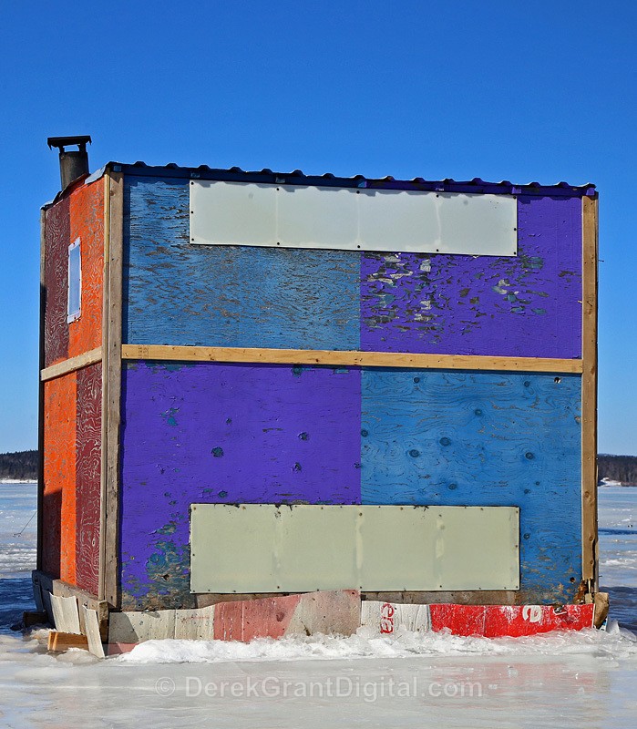 Ice Shack New Brunswick Canada