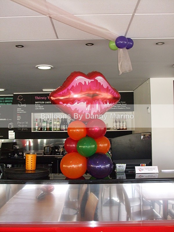 luscious Lips - Birthday Balloons