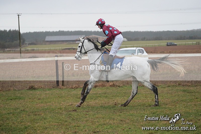 PtP 260125 528 - Cocklebarrow Point-to-Point racing with the Heythrop Hunt 26/01/25