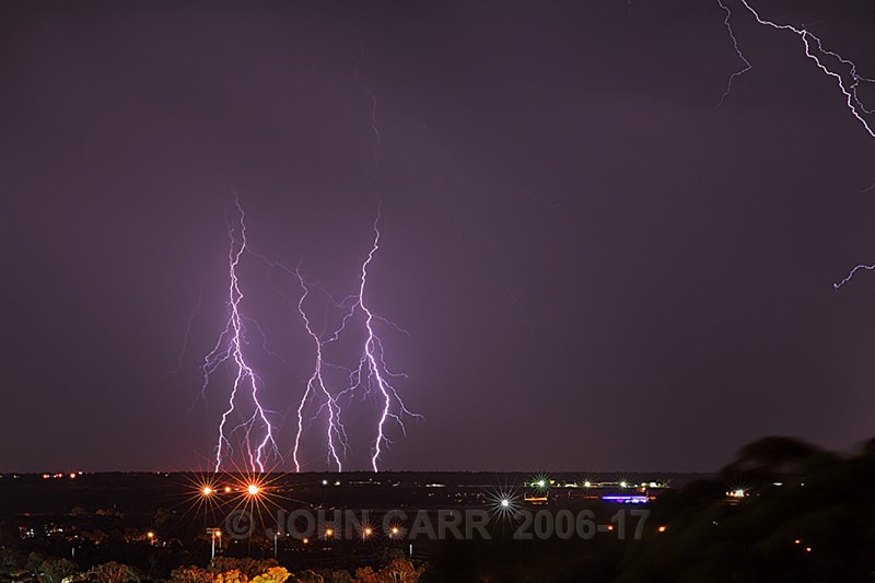 CLOSE UP LIGHTNING-0908 - THE STARS AND STORMY WEATHER PHOTOS