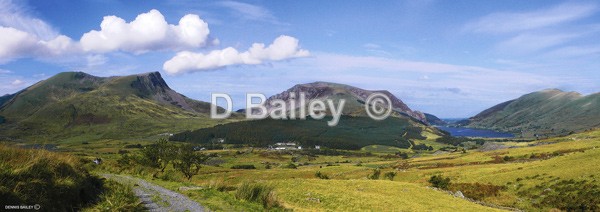 landscape of Rhyddu From Snowdon