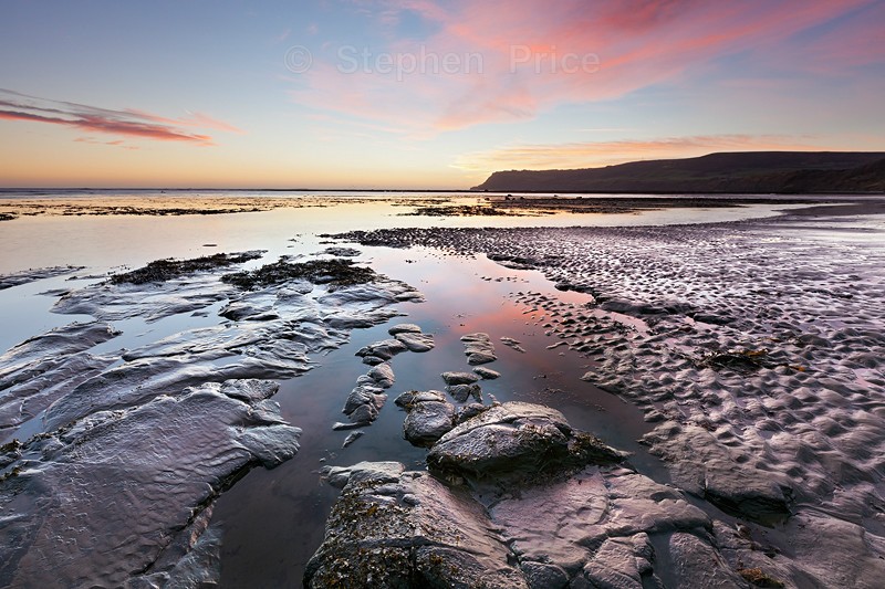 Pastel Dawn on the East UK Coast | Robin Hoods Bay Sunrise