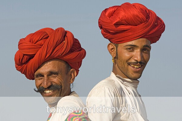 Smiling Rajasthani Men, India - India