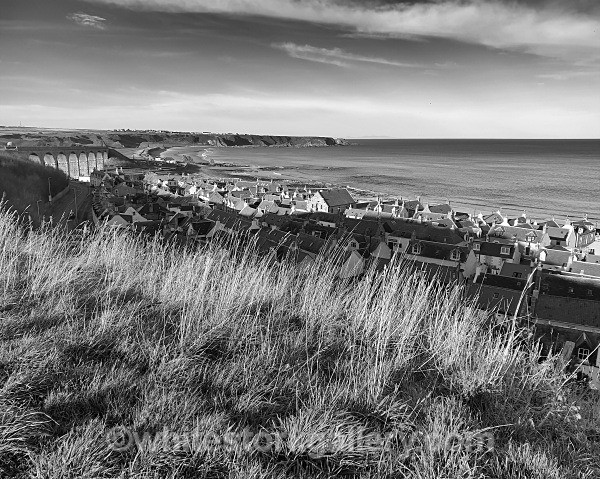 Cullen - Scotland: Black and White