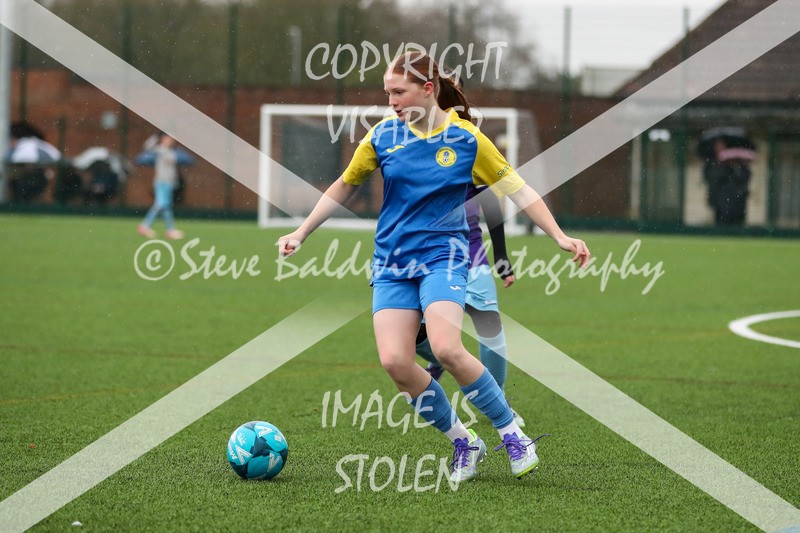 1DX20175 - 2026-02-15 FC Abbey Meads U13 Purple V Royal Wootton Bassett Town Youth U13 Yellow