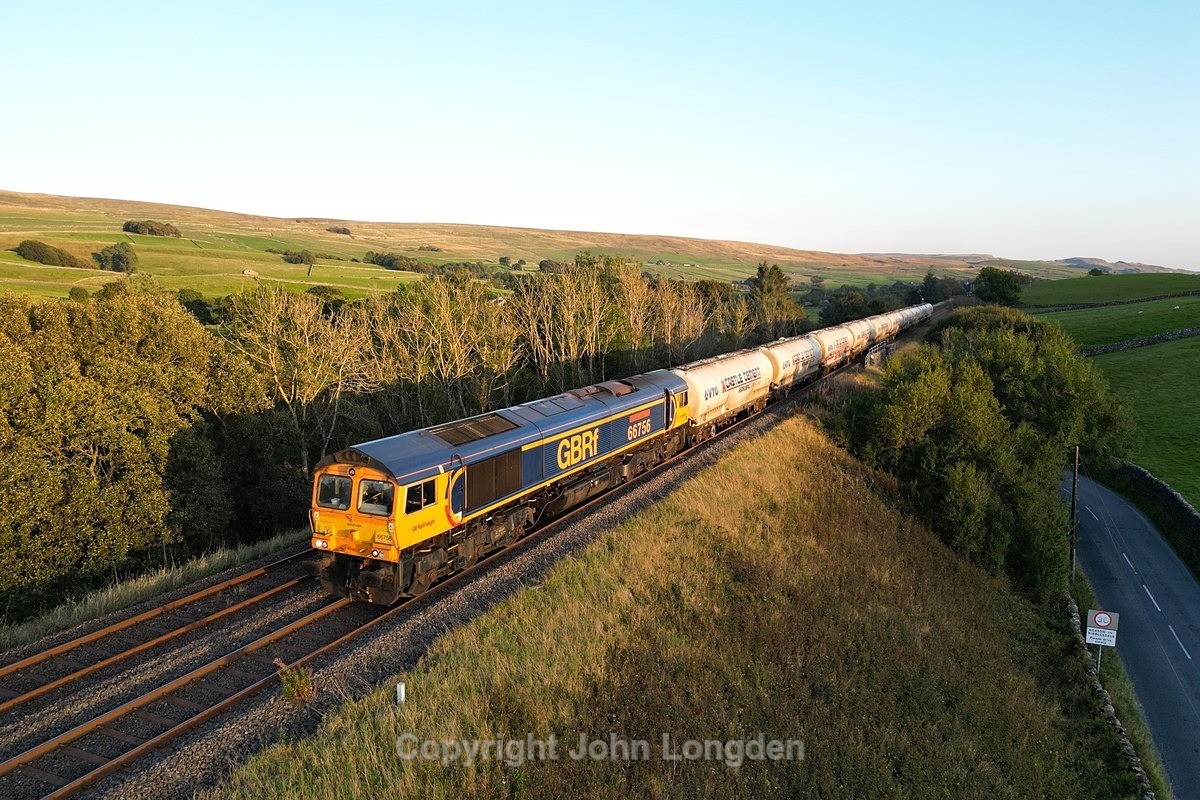JL - 18.9.24 66756 6C00 Clitheroe - Carlisle, Horton - Latest shots