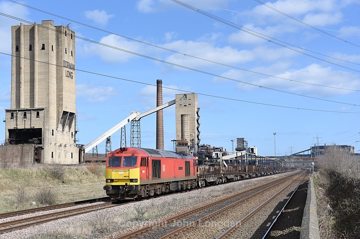 JL - 27.3.21 60019 6D05 Lackenby - Scunthorpe, South Bank - Teesside (west to east)