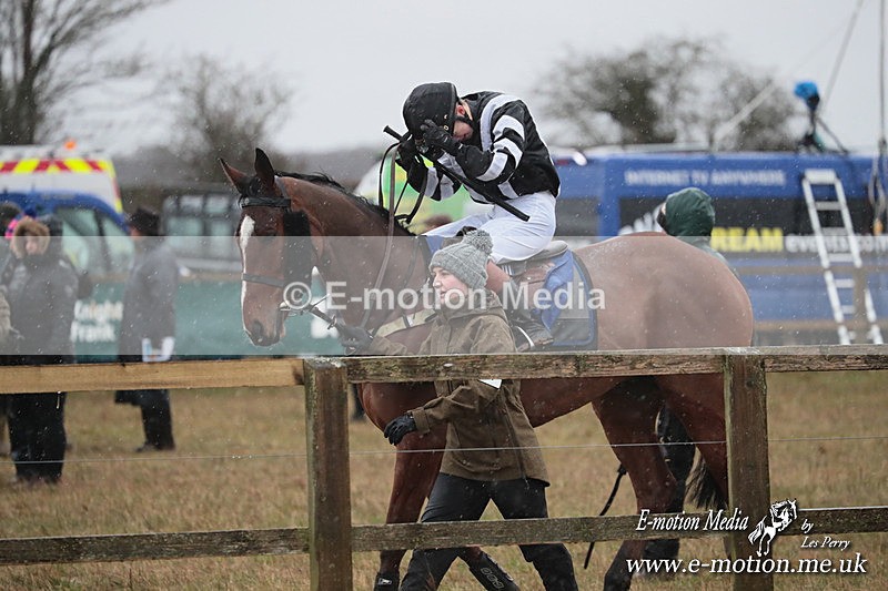 PtP 260125 147 - Cocklebarrow Point-to-Point racing with the Heythrop Hunt 26/01/25