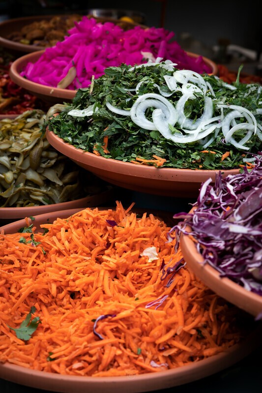 Rainbow food - Food Photography