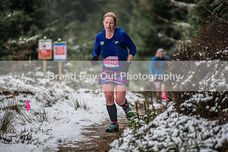 Glentress-1094 - High Terrain Events Glentress 10K 21K & 42K Trail Races Sunday 16th February 2025