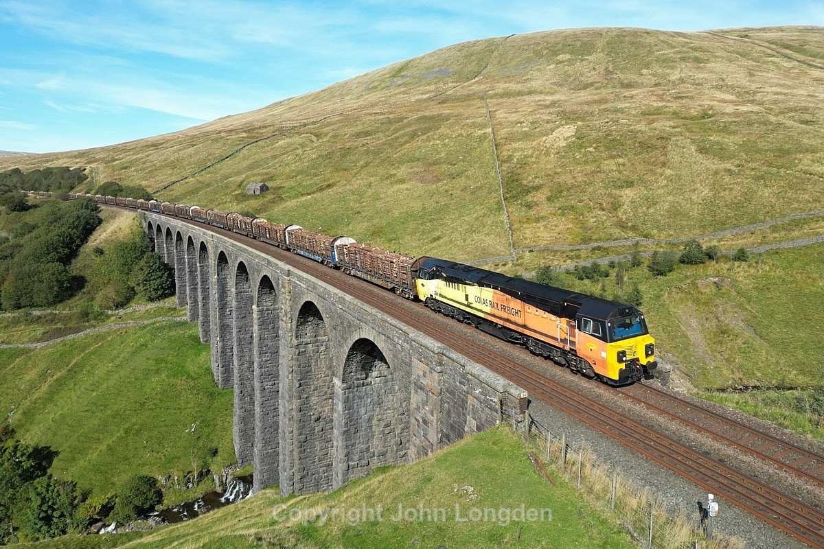 JL - 16.9.24 70804 6J37 Carlisle - Chirk, Arten Gill - Latest shots