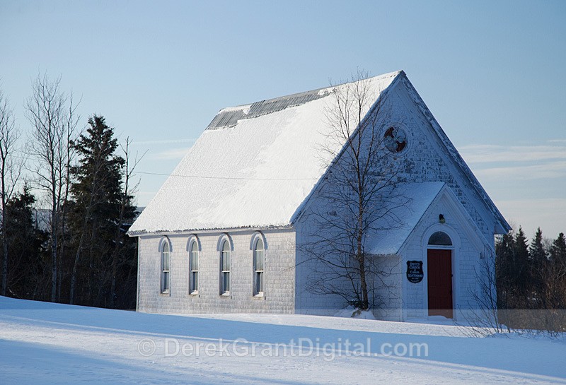Newtown United Church Kings County New Brunswick Canada