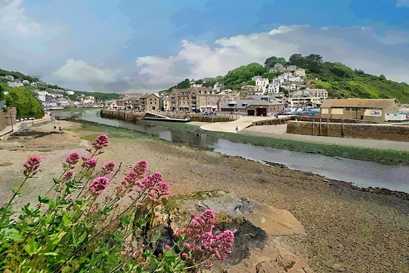 Very Low Tide on the River Looe