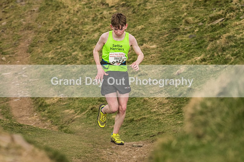 Helm Hill -675 - Kendal Winter League Helm Hill Fell Races (Under 13/15/17 & Seniors) Sunday 16th March 2025