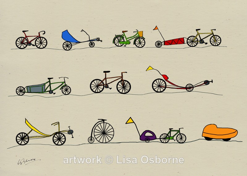 All sorts of cycles - DIGITAL ARTWORK