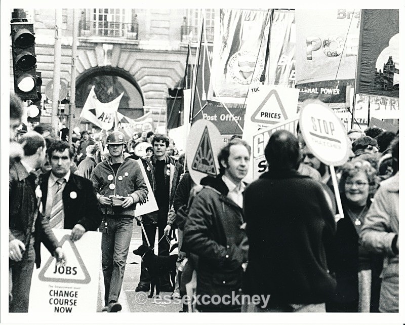  - March against Thatchers cuts and some Mayday parade