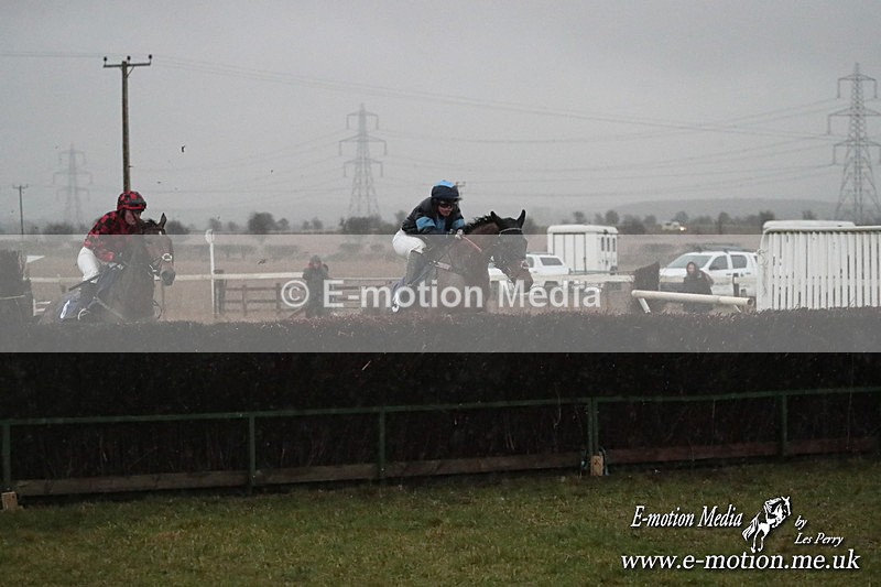 PtP 260125 1232 - Cocklebarrow Point-to-Point racing with the Heythrop Hunt 26/01/25