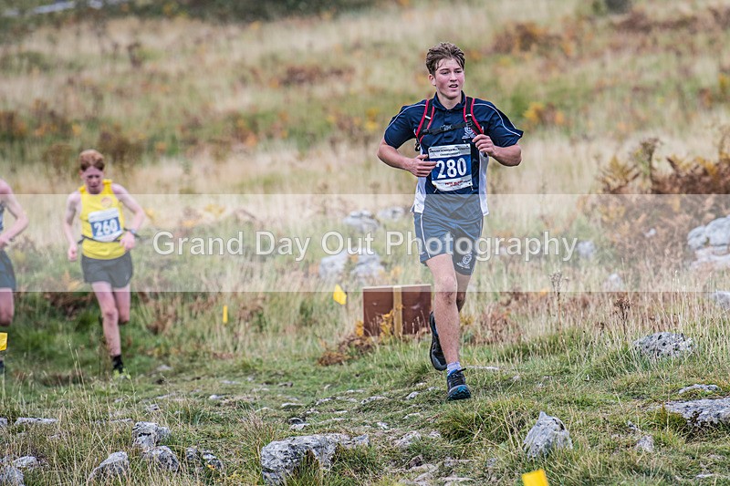 Year 10-11-133 - The English Schools Fell Running Championship Giggleswick Year 10-11 Sunday 6th October 2024