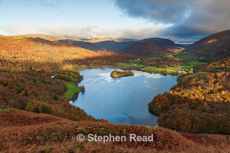 Grasmere from Loughrigg Fell in autumn