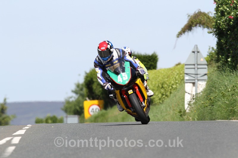 Michael Russell Kawasaki / TrackElectronics - Bikenation Lightweight TT