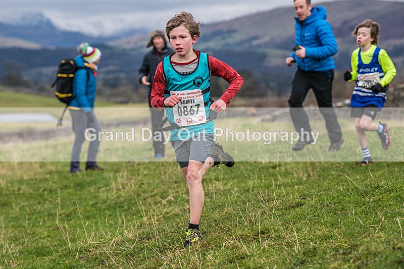 Cunswick U13-188 - Kendal Winter League Cunswick Scar Junior Under 13 Fell Race Sunday 26th January 2025