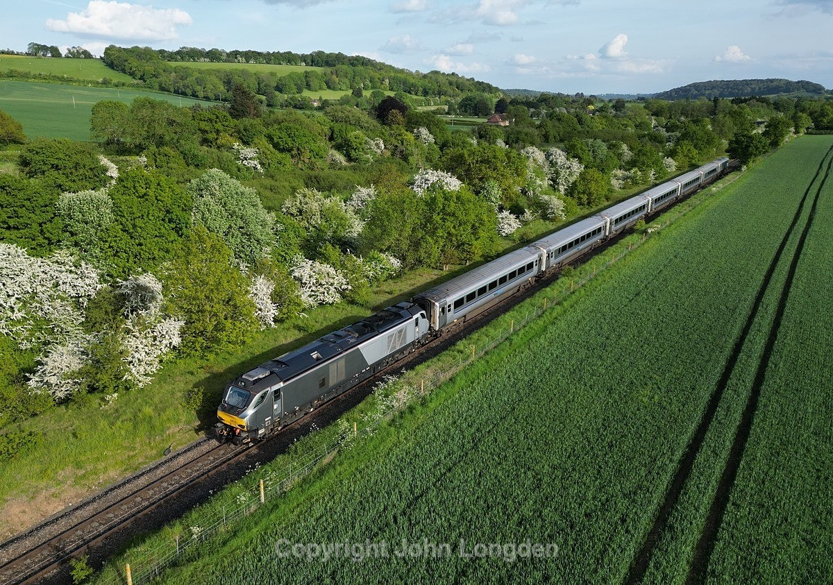 JL - 23.5.23 68011 1P51 17:37 Marylebone - Princess Ris, Saunderton - Chiltern Routes (north to south)