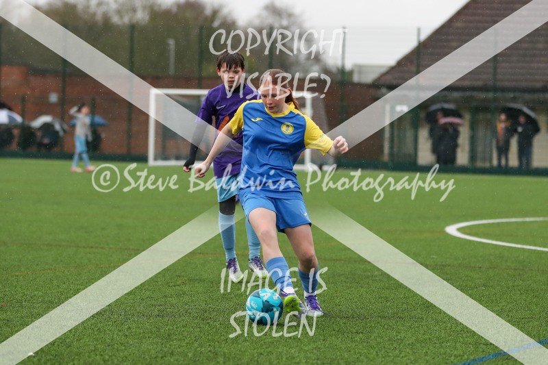 1DX20173 - 2026-02-15 FC Abbey Meads U13 Purple V Royal Wootton Bassett Town Youth U13 Yellow