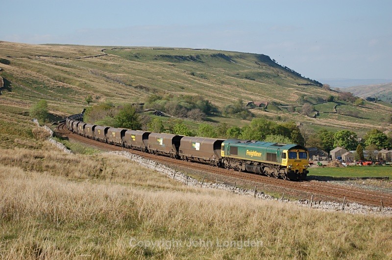 27.4.11 66545 6M32 Killoch - Ratcliffe, Ais Gill - Ais Gill - Sunny Brow