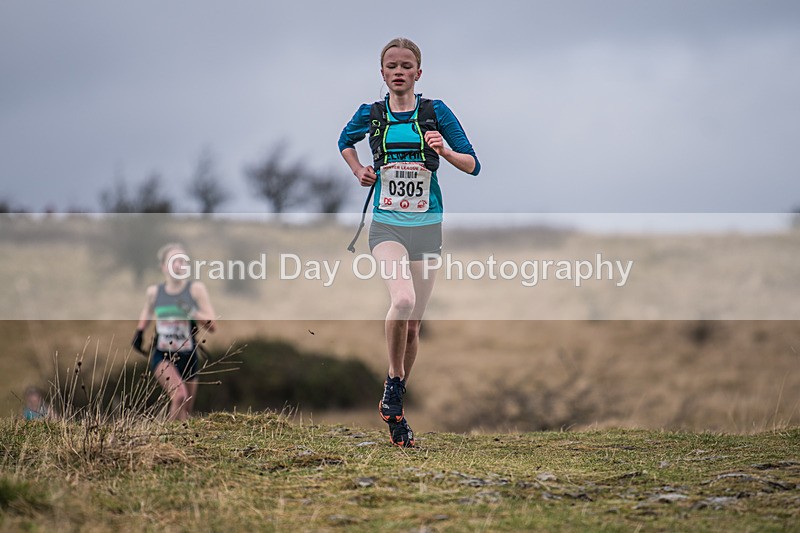 Cunswick U15  U17-154 - Kendal Winter League Cunswick Scar Junior Under 15 & 17 Fell Races Sunday 26th January 2025