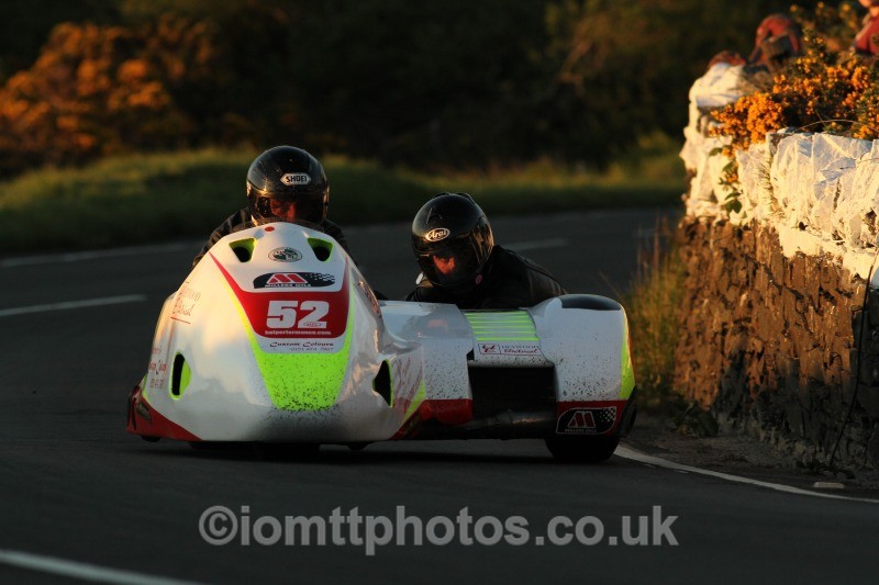 John Shipley & Stephen Ian Cunliffe - Monday Practice - Sidecars