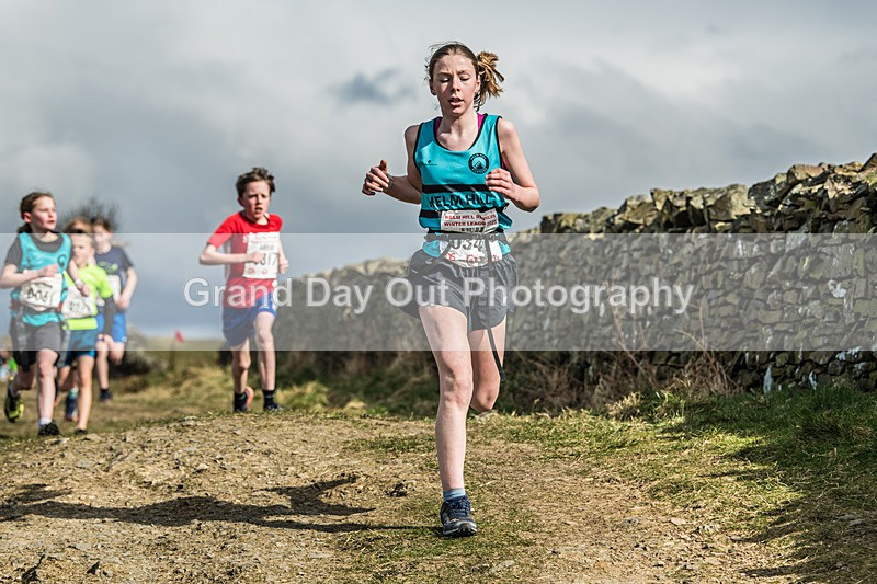 Helm Hill -51 - Kendal Winter League Helm Hill Fell Races (Under 13/15/17 & Seniors) Sunday 16th March 2025