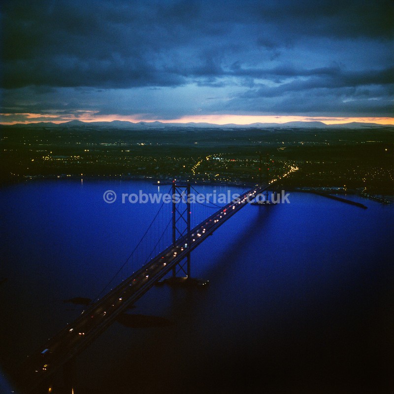 aerial pictures of Scottish bridges roads attractions rivers of Scotland