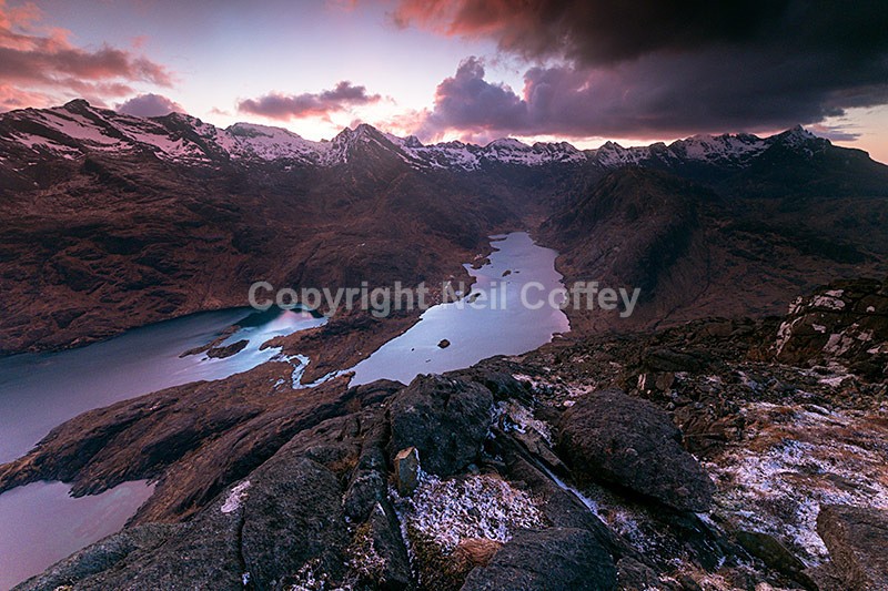 The Cuillin from Sgurr na Stri, Isle of Skye - Landscape format