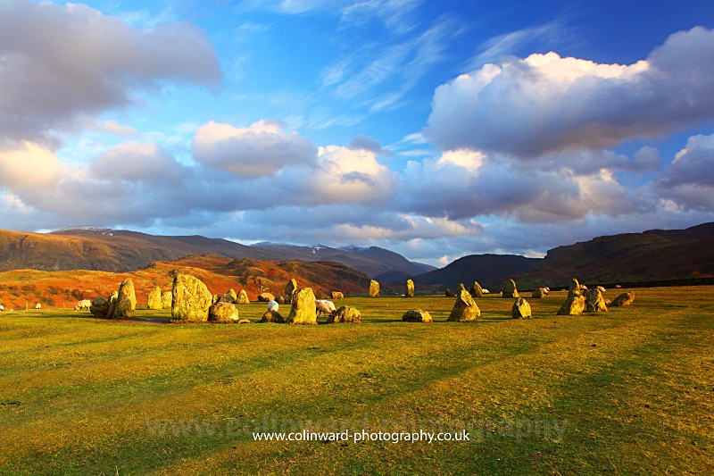 Castlerigg stone circle       ref 5033 - The Pennines and Cumbria