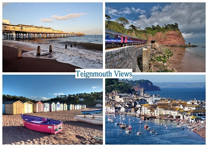 RSPO14 Postcard Teignmouth Views - Teignmouth and Shaldon Postcards