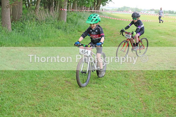 454, 453 - MTB East Round 5 Gallows Green 25th May 2025 Under 7s Under 9s Under 12s Races 08:45 – 9:35