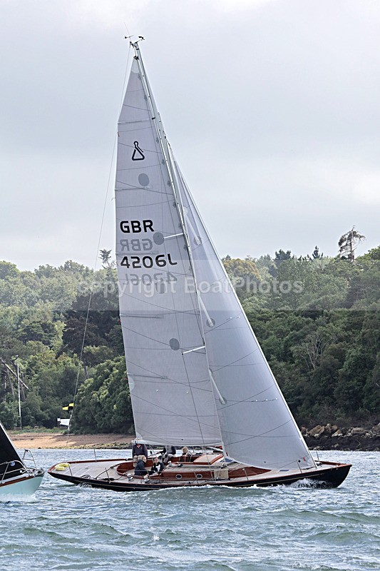 210703 WHISPER OF LYMINGTON GBR4206L 5T7A0489 - ROUND THE ISLAND RACE 2021