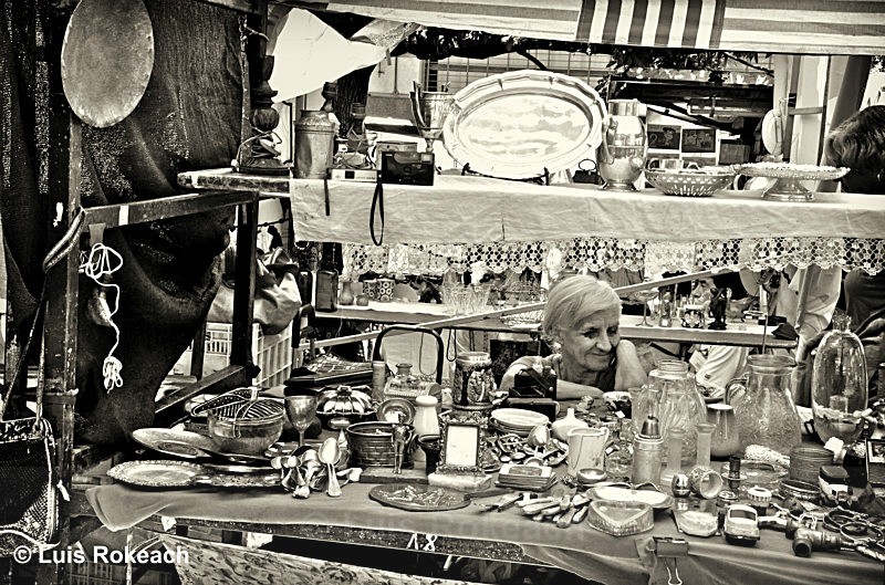Vieil argent - 'San Telmo, où les souvenirs vivent' Restaurant Le Kokob, Bruxelles
