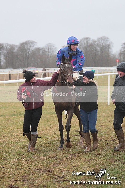 PtP 260125 614 - Cocklebarrow Point-to-Point racing with the Heythrop Hunt 26/01/25