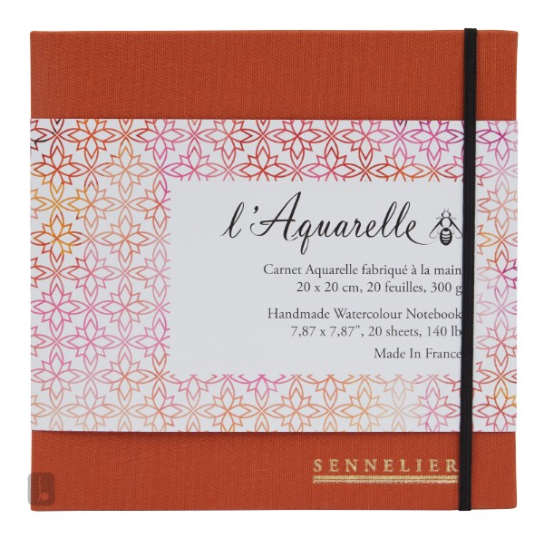 Square Sennelier watercolour book - Watercolour