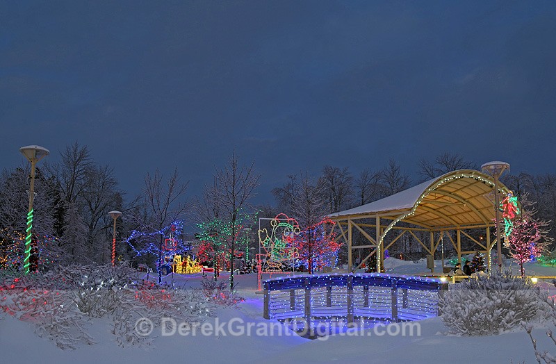 Illuminating ~ Quispamsis Arts & Culture Park - Winterscape
