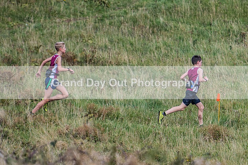 Year 7-17 - The English Schools Fell Running Championship Giggleswick Year 7 Sunday 6th October 2024