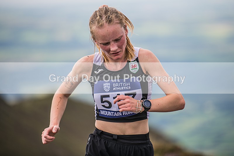 Uphill Only-204 - British Athletics Off Road Running Championships Senior Uphill Only Trial - Skiddaw Friday 15th Augu
