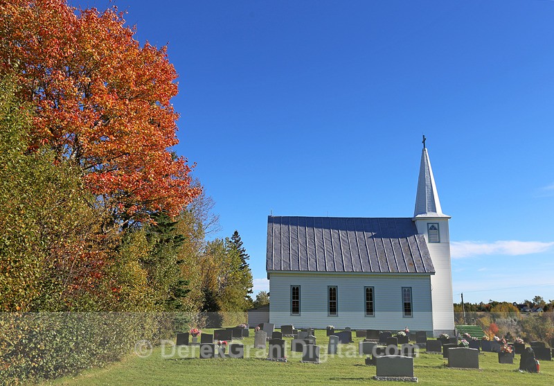 St. James Mission Church - Kouchibouguac New Brunswick  Canada - Churches of New Brunswick