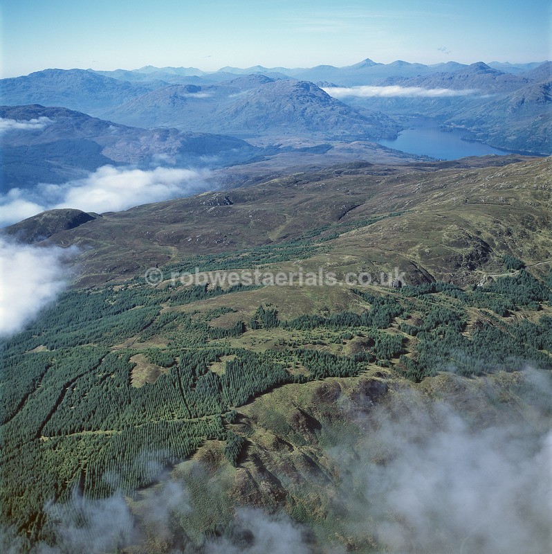 A00379B Lochard Forest to Loch Katrine in 2002 - Mountains, hills and moors