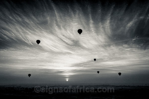 Egypt, Luxor, Balloon