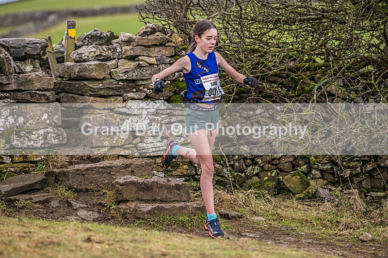 Cunswick U15  U17-42 - Kendal Winter League Cunswick Scar Junior Under 15 & 17 Fell Races Sunday 26th January 2025