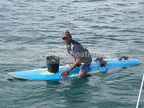 061026 Sal - Fishseller on Surfboard - ATLANTIC CROSSING 2006
