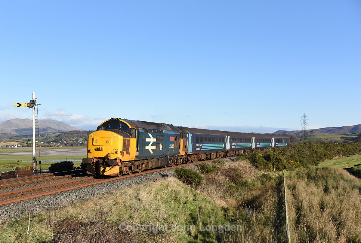 JL - 30.11.17 37402 2C49 11:40 Barrow - Carlisle, Ladyhall - Cumbrian Coast (north to south)